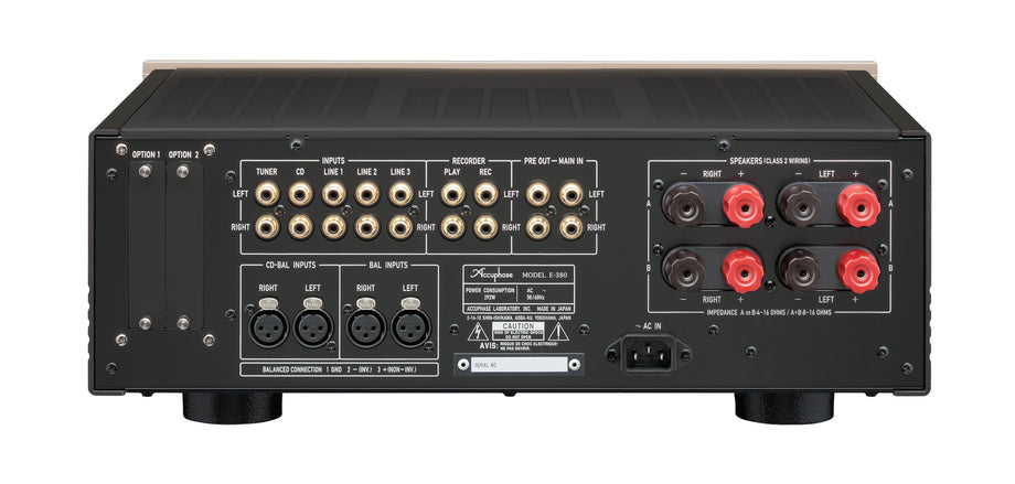 【380】Akiページ Accuphase E-380 Integrated – Reference Analog