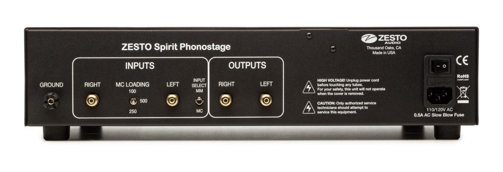 Zesto Audio Andros Spirit Phono